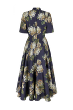 Load image into Gallery viewer, Prue Silk Dress Hydrangea