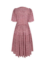 Load image into Gallery viewer, Tierney Printed Day Dress Pink Ladders