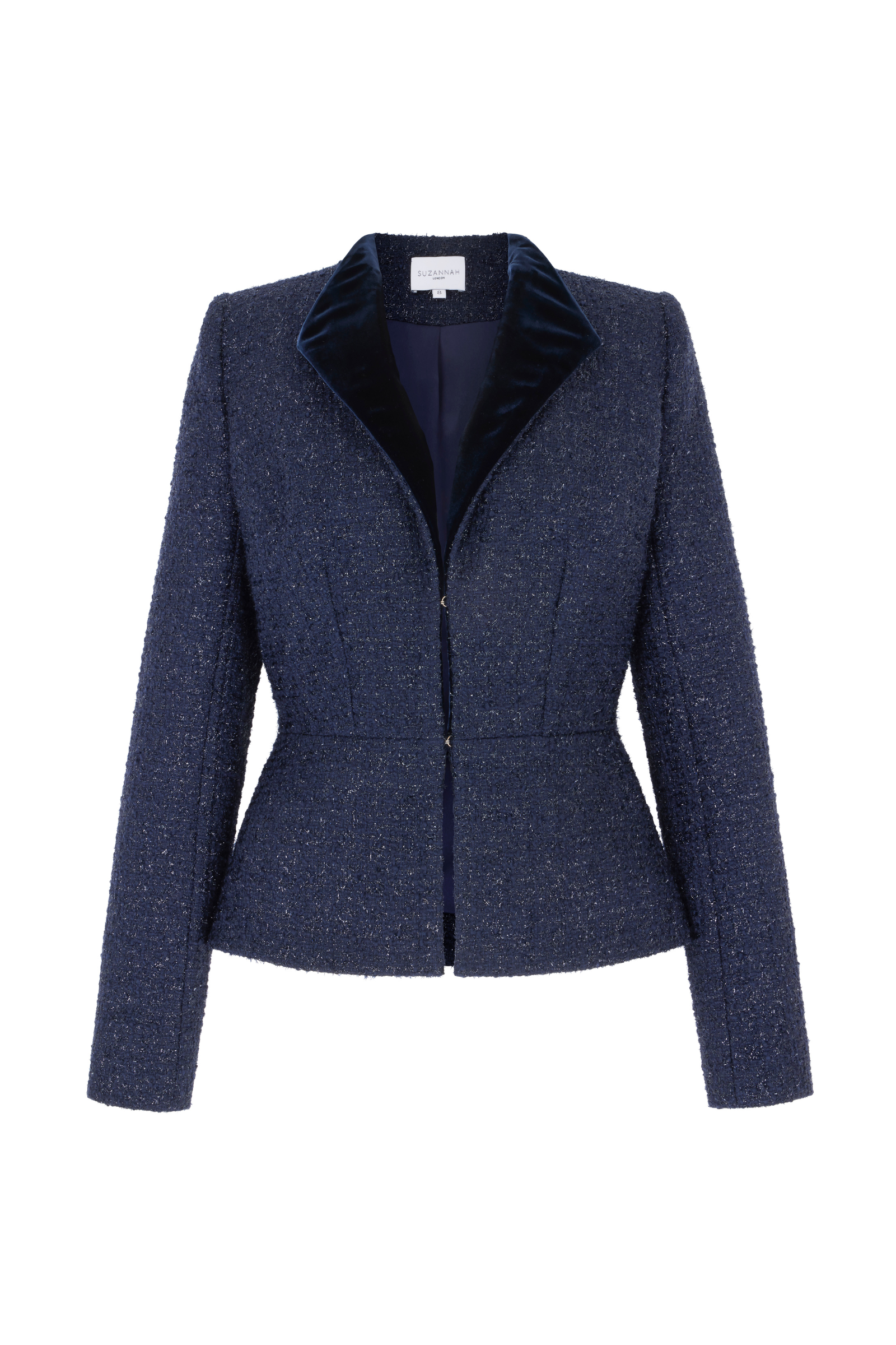 Cresswell Jacket Metallic Navy Tweed