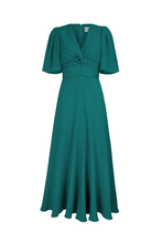 Load image into Gallery viewer, Holland Dress Jade Silk Cady