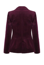 Load image into Gallery viewer, Brooklyn Jacket Plum Velvet