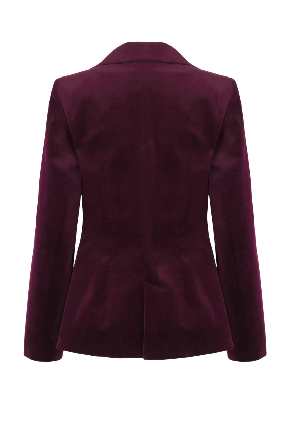 Plum blazer womens hotsell