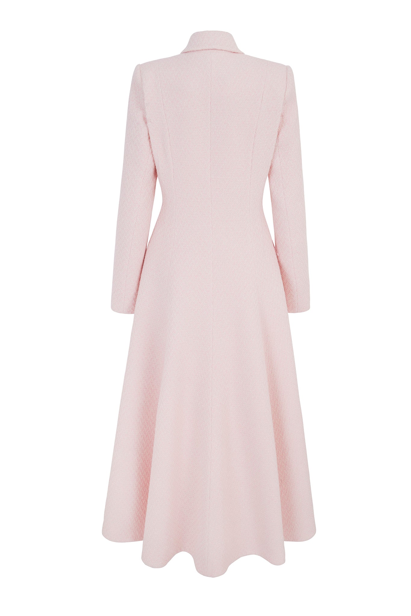Suzannah London | Alabama Coat | Pink Shimmer Tweed | Luxury Coating