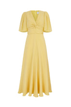 Load image into Gallery viewer, Holland Dress Yellow Silk Cady