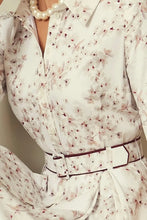 Load image into Gallery viewer, Flora Cherry Blossom Cotton Shirt Dress x MarieLuise Bantel