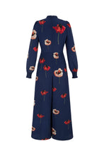 Load image into Gallery viewer, Silk Printed Jumpsuit Deconstructed Poppies x Rachel Levy