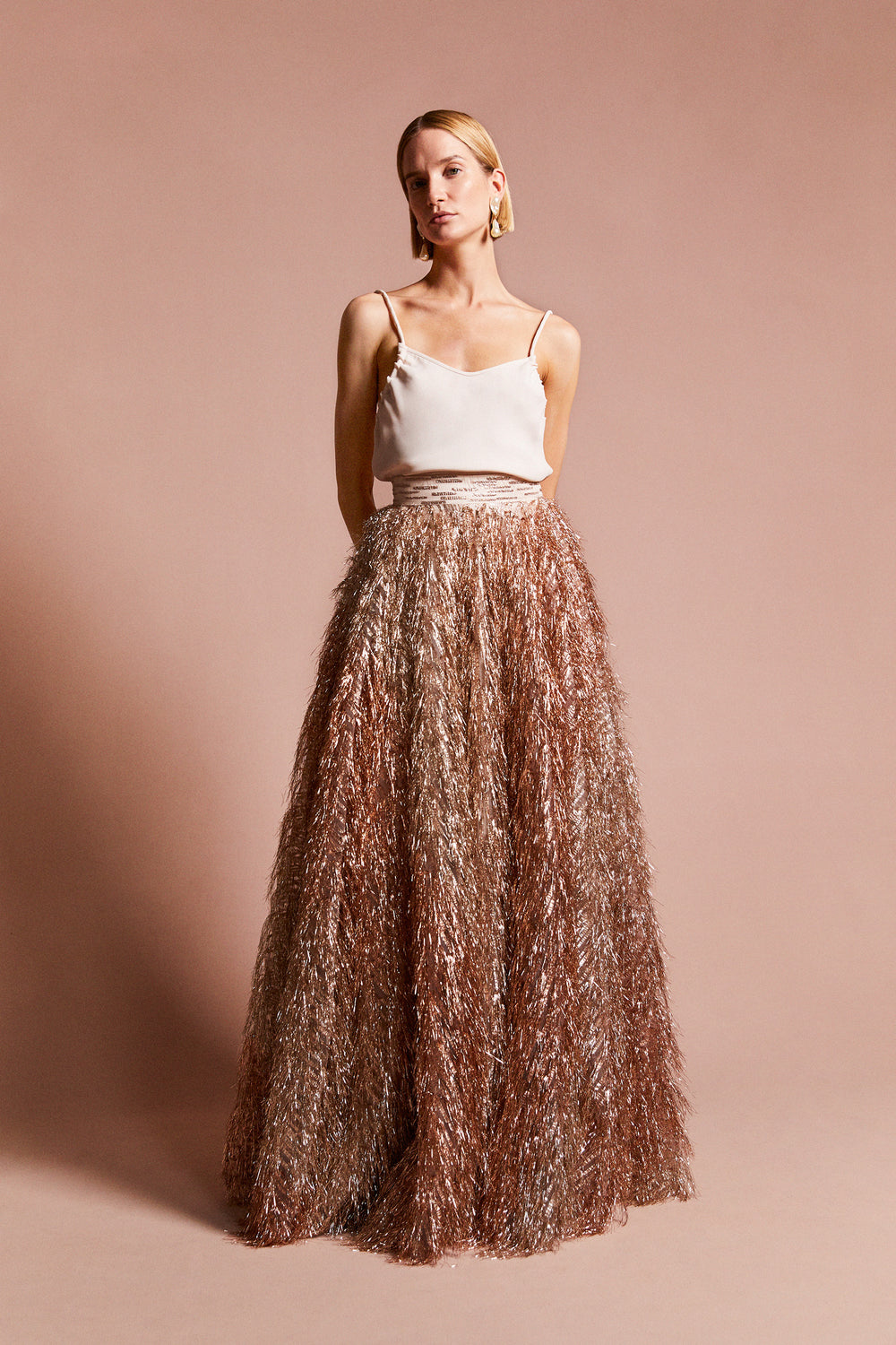 Rose gold skirt sale