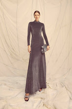 Load image into Gallery viewer, Hemera Gown Metallic Jersey