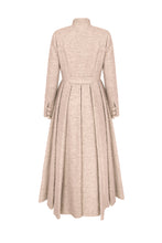 Load image into Gallery viewer, Madrid Coat Dress Metallic Tweed Blush Pink