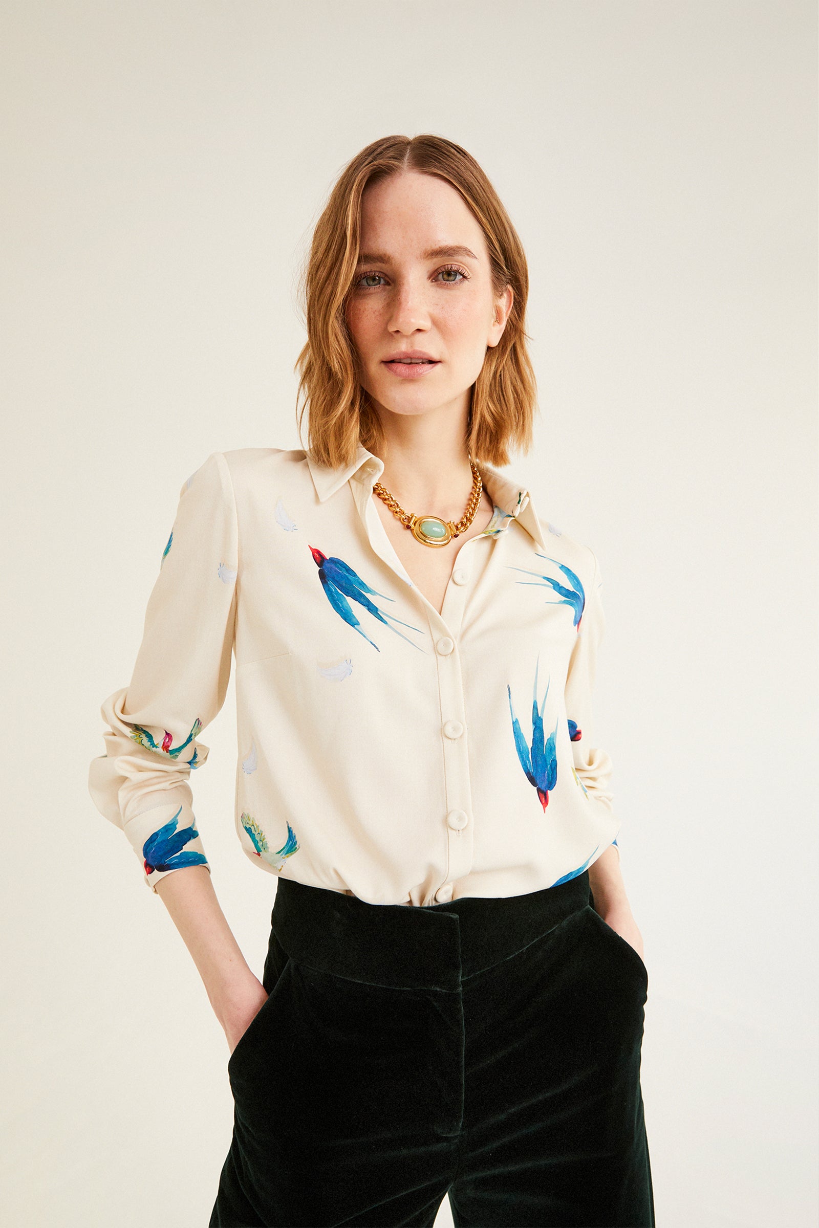 Swallows Shirt x Susannah Garrod