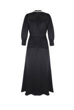 Load image into Gallery viewer, Monique Lux Midi Tea Dress Black