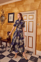 Load image into Gallery viewer, Prue Silk Dress Hydrangea