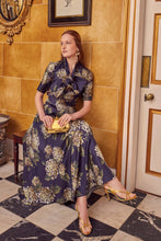 Load image into Gallery viewer, Prue Silk Dress Hydrangea