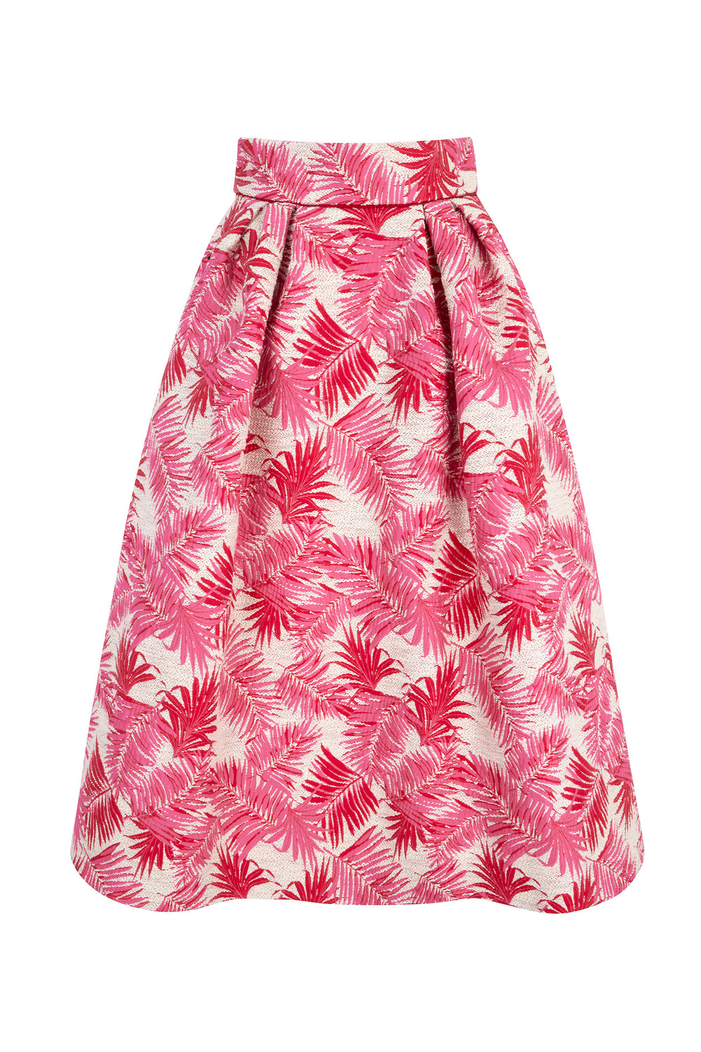 Pink midi skirt 40 best sale