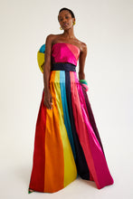 Load image into Gallery viewer, Rio Bodice and Skirt Rainbow Stripe