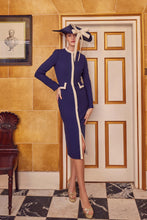 Load image into Gallery viewer, Simple Coat Dress Navy