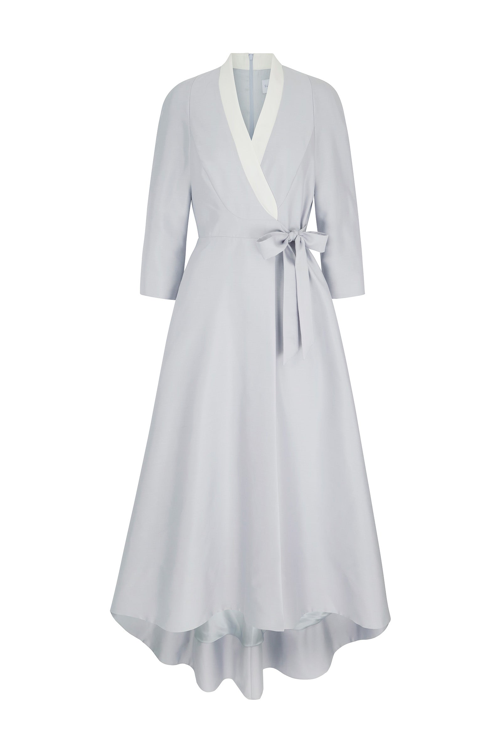 Sophie Coat French Blue | Luxury Occasion Coat Dress | Suzannah London