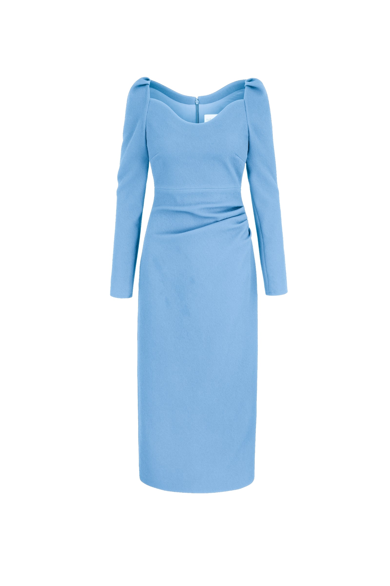 Piper Dress Breeze Blue Cloqué