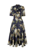 Load image into Gallery viewer, Prue Silk Dress Hydrangea