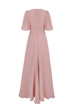 Load image into Gallery viewer, Holland Dress Vintage Pink Silk Cady