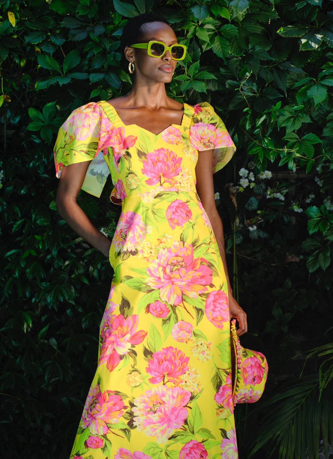 Fitzgerald Dress Mimosa Print