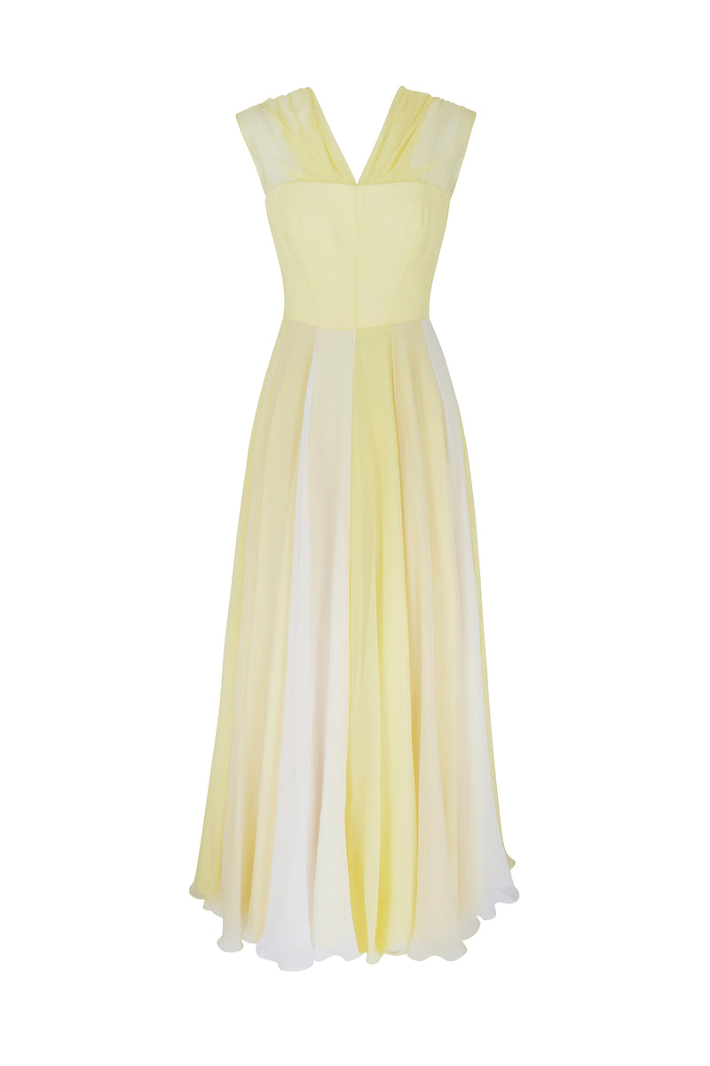 Grace Couture Silk Chiffon Dress – Suzannah London