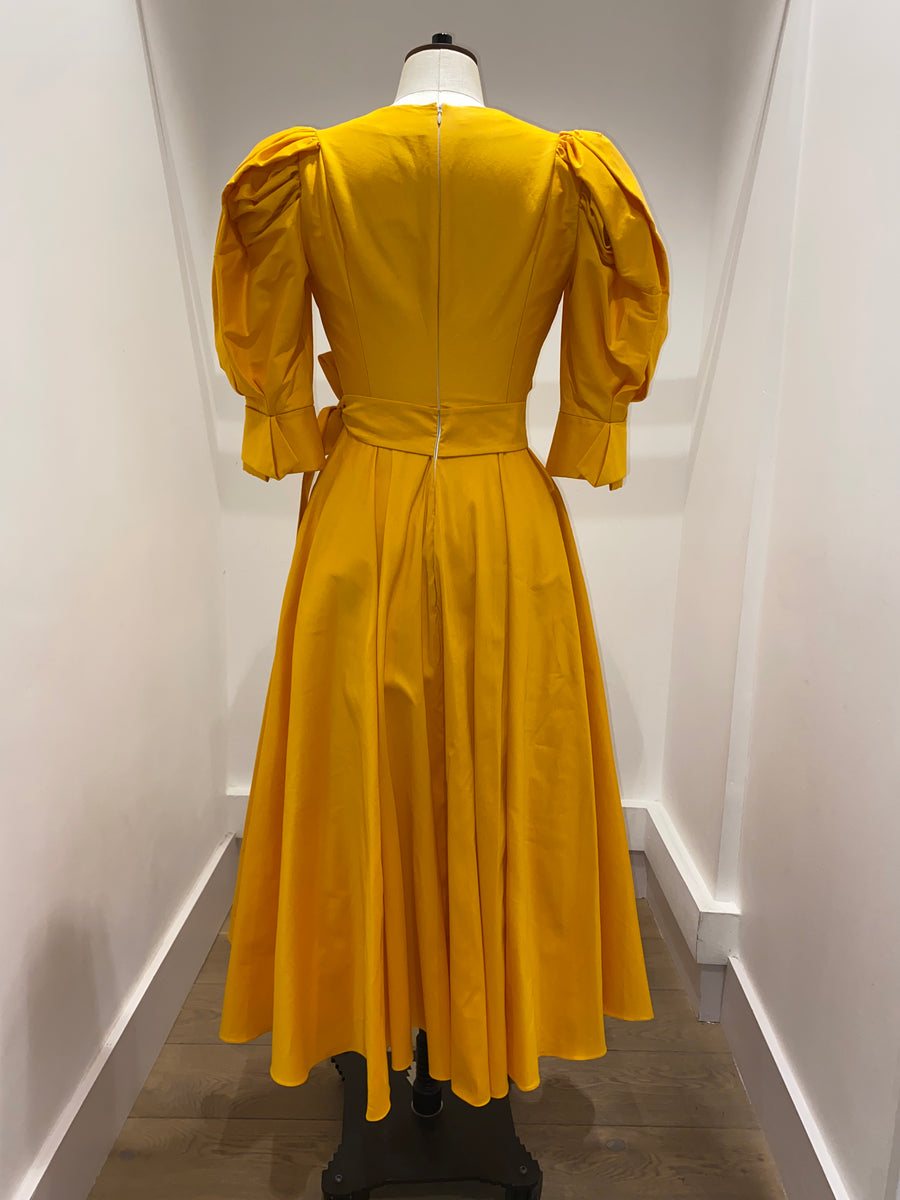 Mirabelle Amber Cotton Dress - SAMPLE SALE – Suzannah London