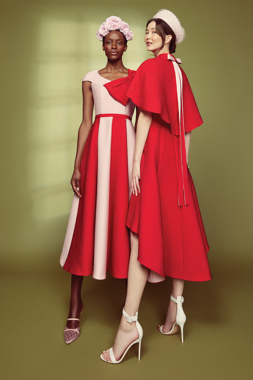 Delpozo discount red dress