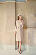 Load image into Gallery viewer, Simple Coat Dress Cosmetic Pink