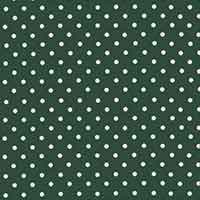 Forest Green Polka Dots Crepe De Chine